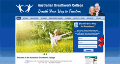 Desktop Screenshot of breathwork.com.au